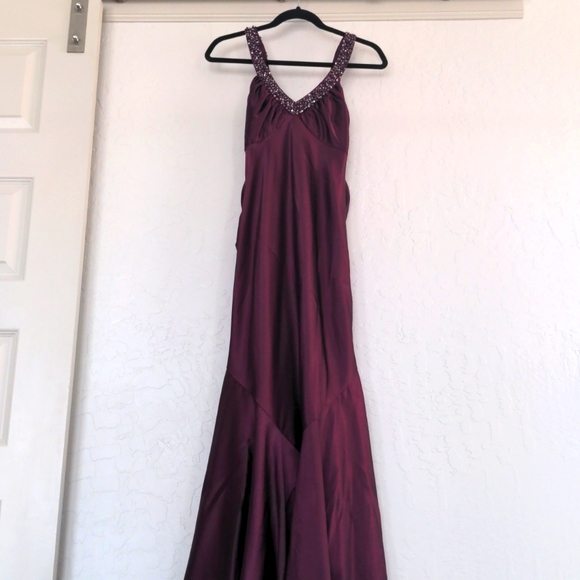 Plum Dress/Gown - Picture 2 of 7